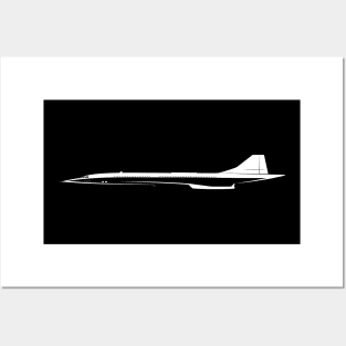 Concorde Silhouette Posters and Art